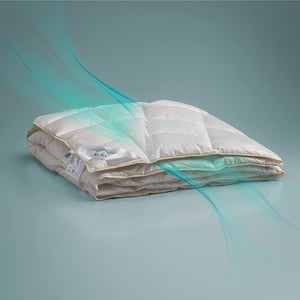 Aura Chillmesh Summer Down Duvet | 90% New Hungarian Goose Down Class I | Oeko-tex | Hypoallergenic