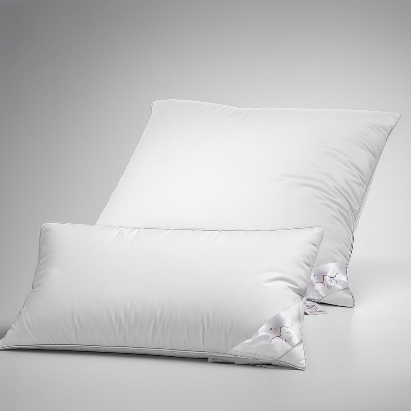 Aura 3-Chamber pillow | 90% Hungarian Down Class I | Oeko-tex | Hypoallergenic