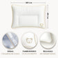 Aura Plush Baby & Kids Down Pillow | 100% New Hungarian Goose Down Class I | Oeko-tex | Hypoallergenic