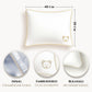 Aura Plush Baby & Kids Down Pillow | 100% New Hungarian Goose Down Class I | Oeko-tex | Hypoallergenic