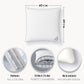 Aura 3-Chamber pillow | 90% Hungarian Down Class I | Oeko-tex | Hypoallergenic