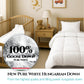Aura Plush Baby & Kids Down Pillow | 100% New Hungarian Goose Down Class I | Oeko-tex | Hypoallergenic